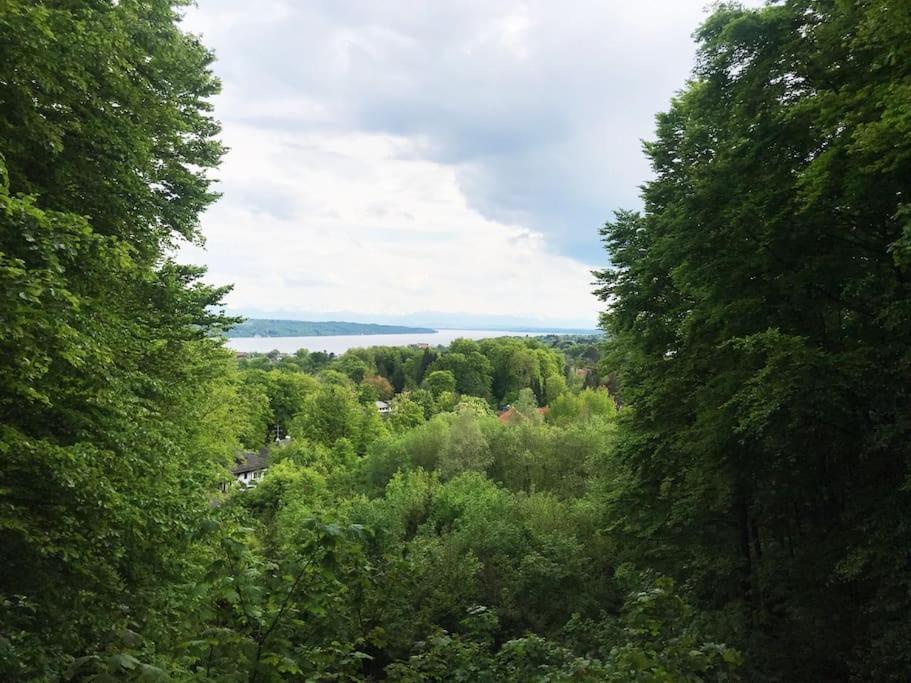Grosse Wohnung Mit Dachterrasse In Starnberg Exteriör bild