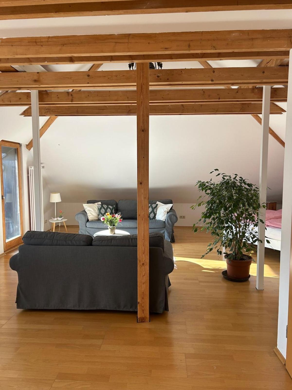 Grosse Wohnung Mit Dachterrasse In Starnberg Exteriör bild