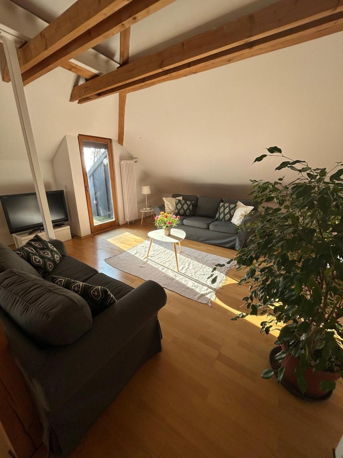 Grosse Wohnung Mit Dachterrasse In Starnberg Exteriör bild