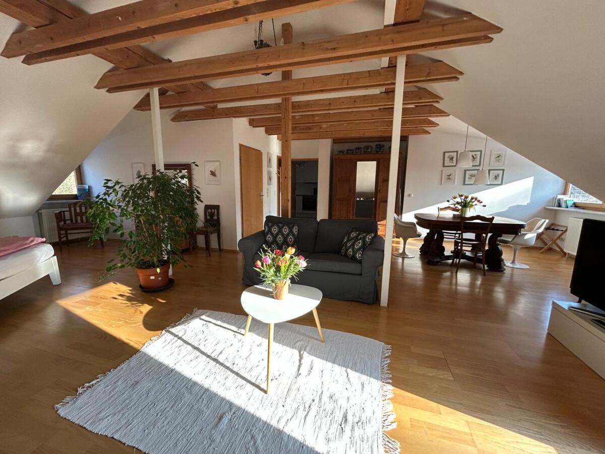 Grosse Wohnung Mit Dachterrasse In Starnberg Exteriör bild