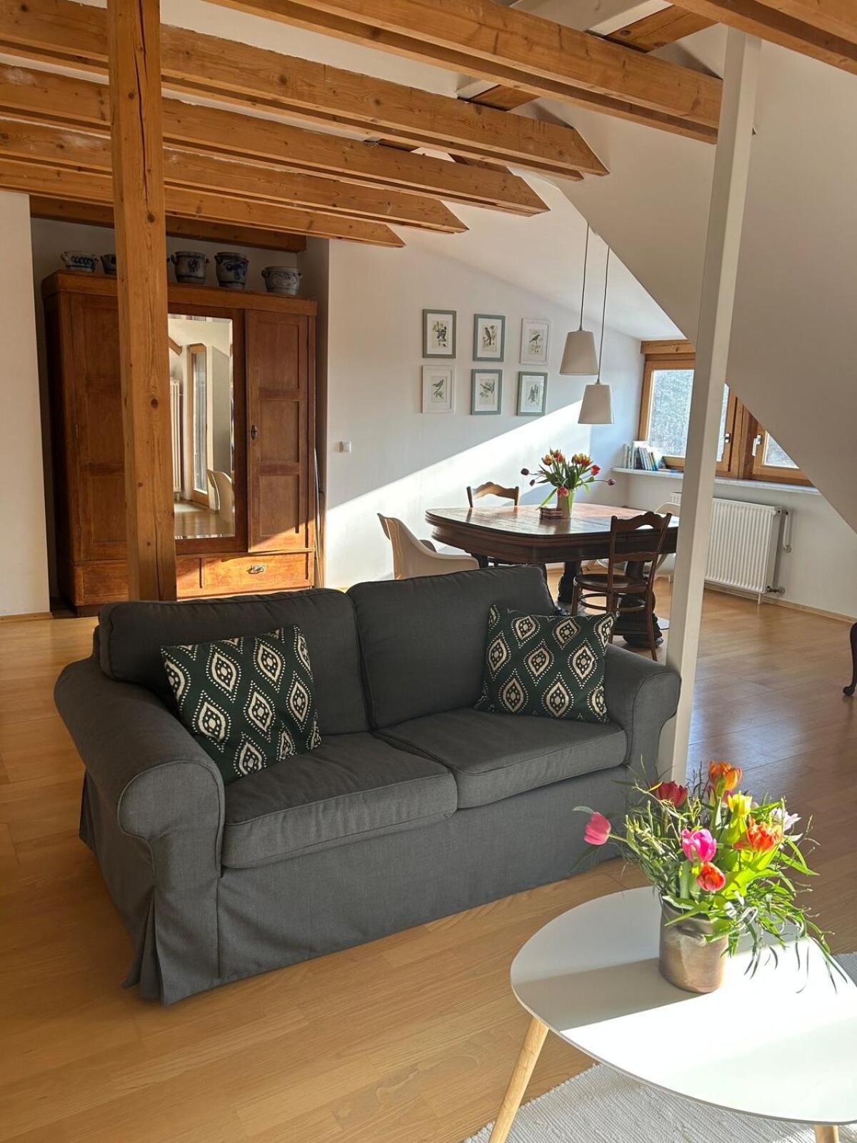 Grosse Wohnung Mit Dachterrasse In Starnberg Exteriör bild