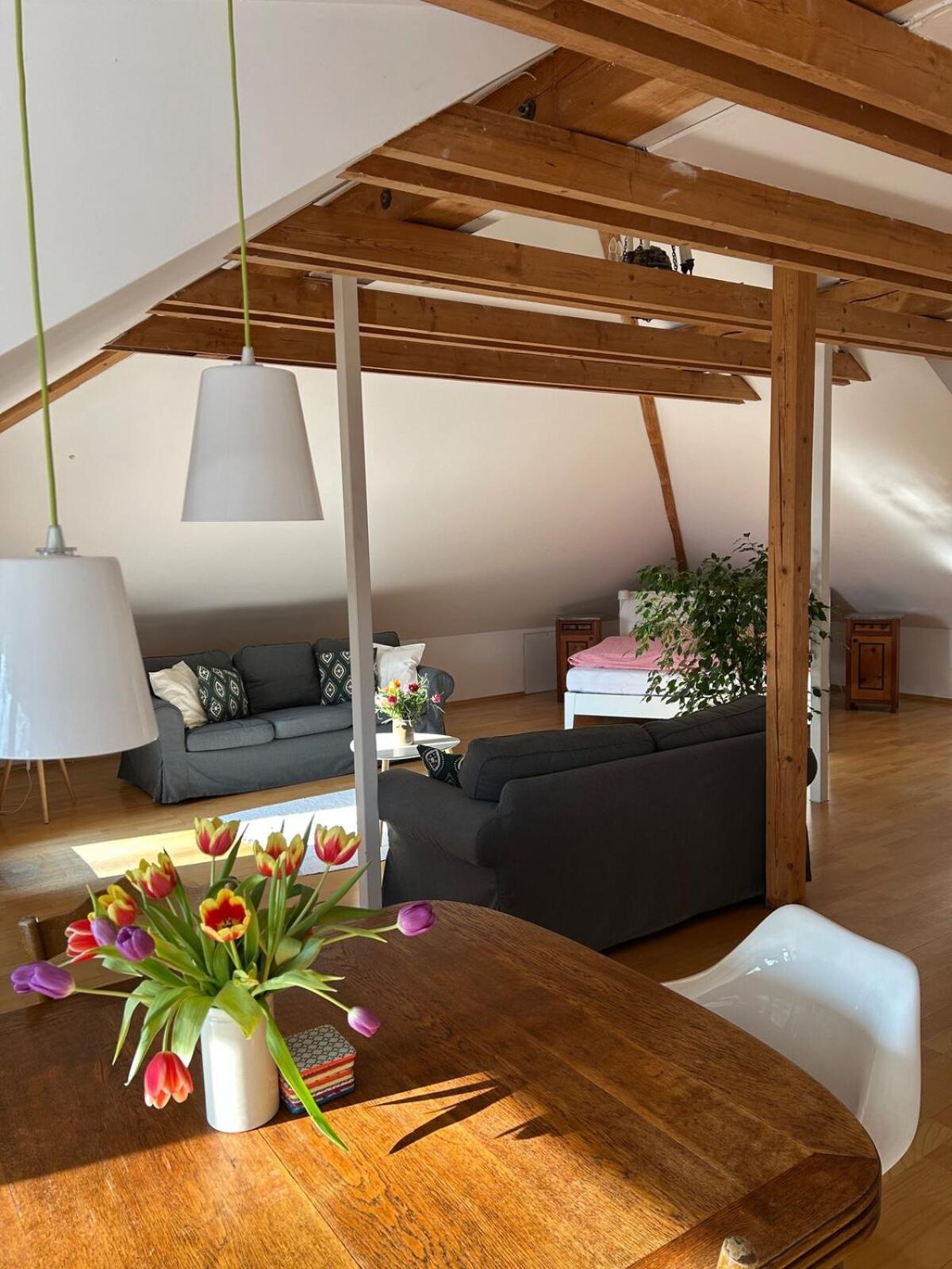 Grosse Wohnung Mit Dachterrasse In Starnberg Exteriör bild